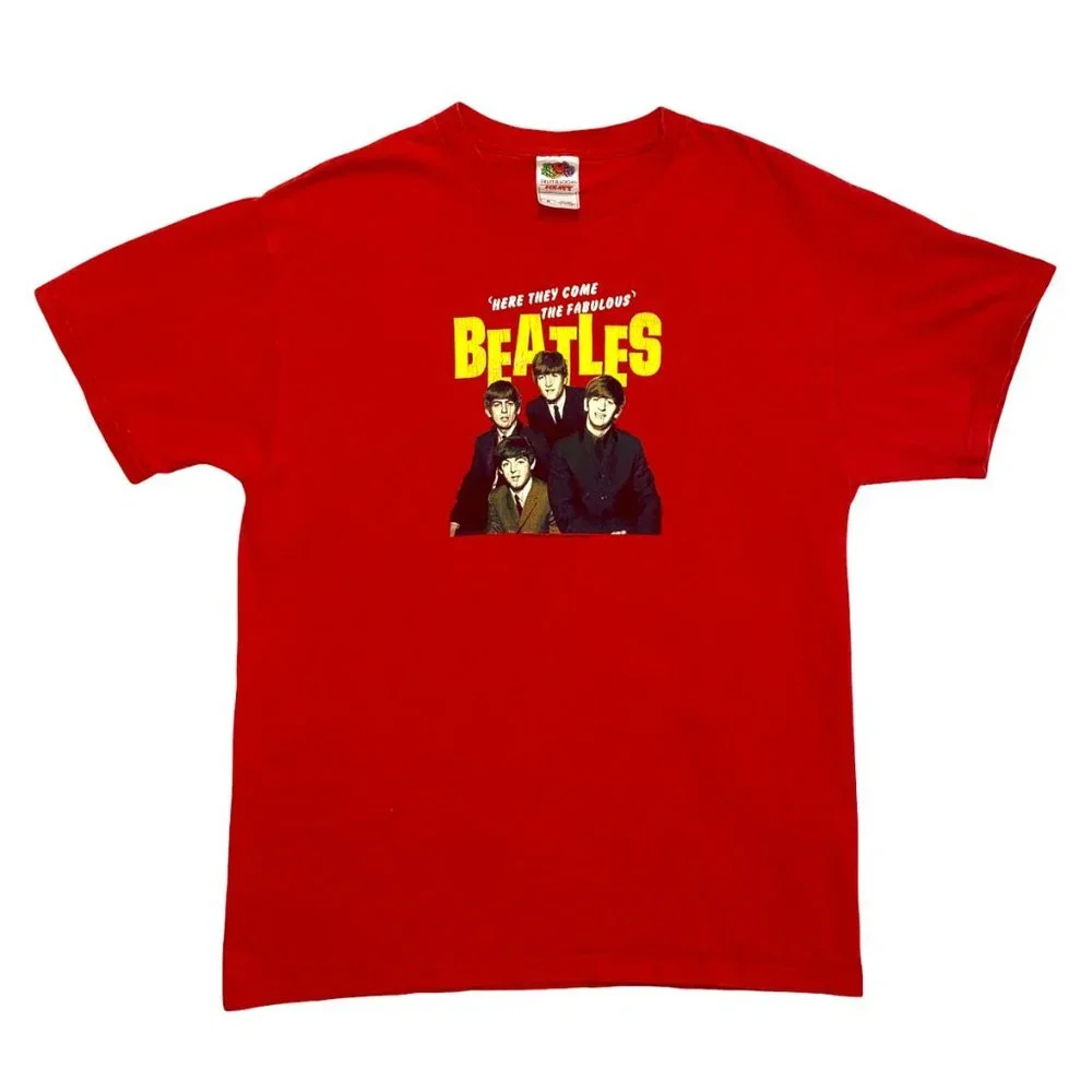 Retro Beatles 1964 American Tour T-shirt - Picture 1 of 4